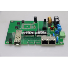 PCB board / blank platinen industrielle POE switch Gigabit 2 poe port mit 1 sfp port